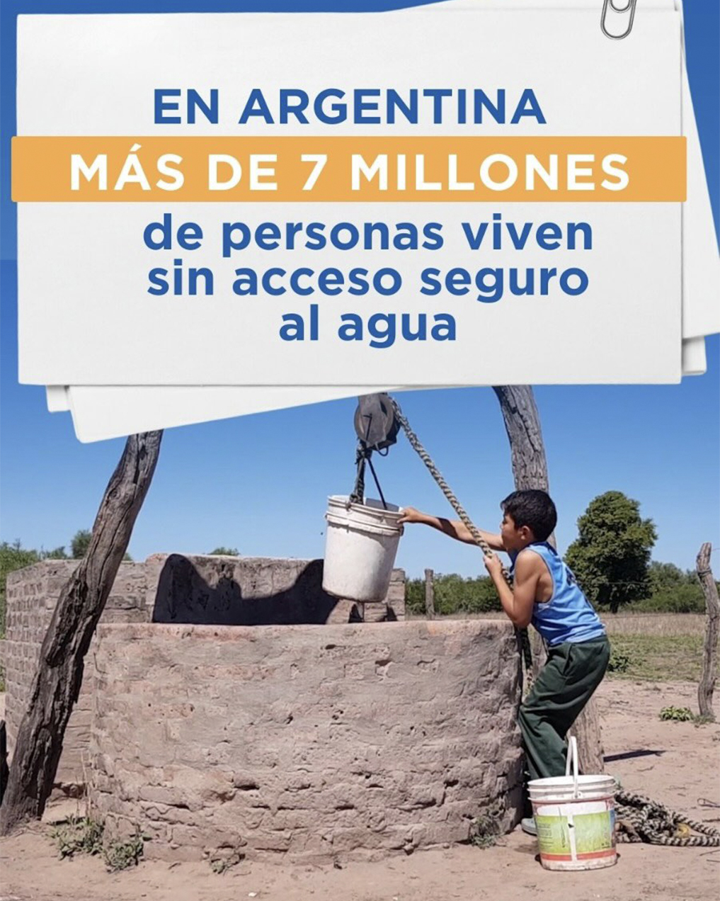 Control de calidad del agua en comunidades